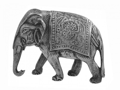 Indian Silver Model  Elephant C1900
